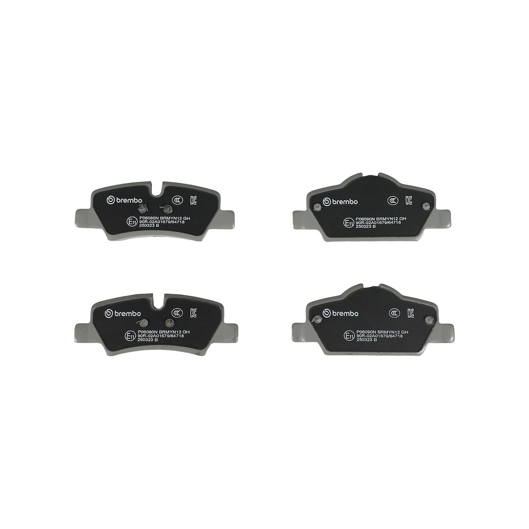 Brembo P06090n Brake Pad||p06090n_Bac.Jpg||88||brmp06090n||1752518