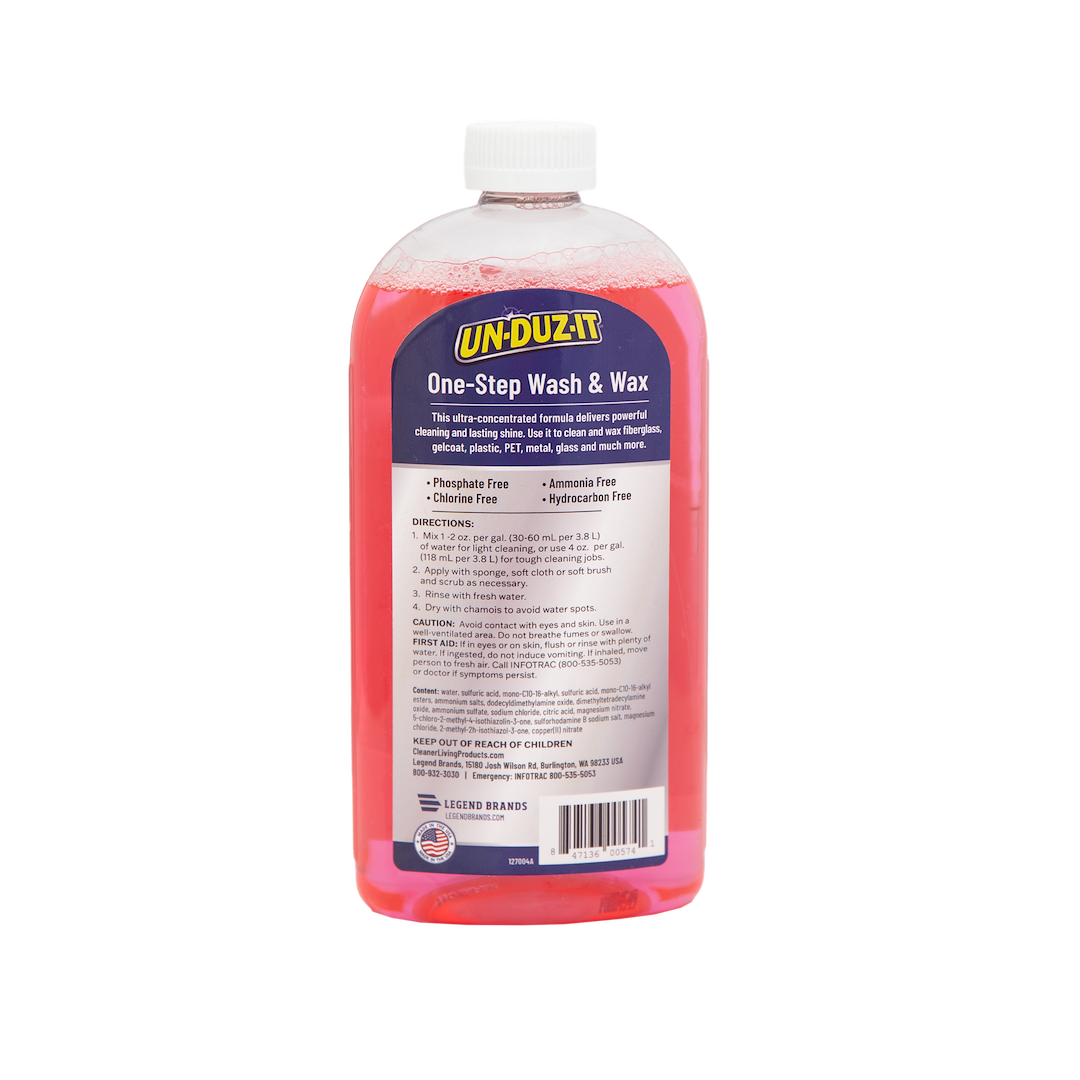 Product of Unduzit Chemicals 126882 Car Wash