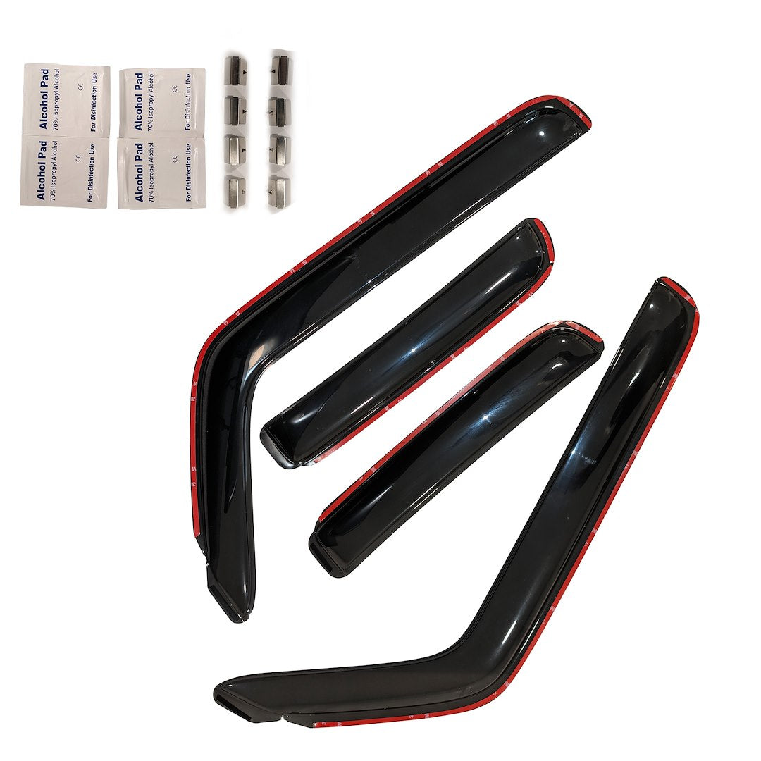 Product of Black Horse Offroad 1494768IN Inside Channel Rainguard