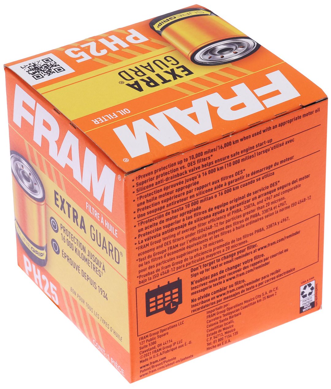Fram Filter Ph25 Oil Filter||ph25_3.Jpg||88||f24ph25||1649646
