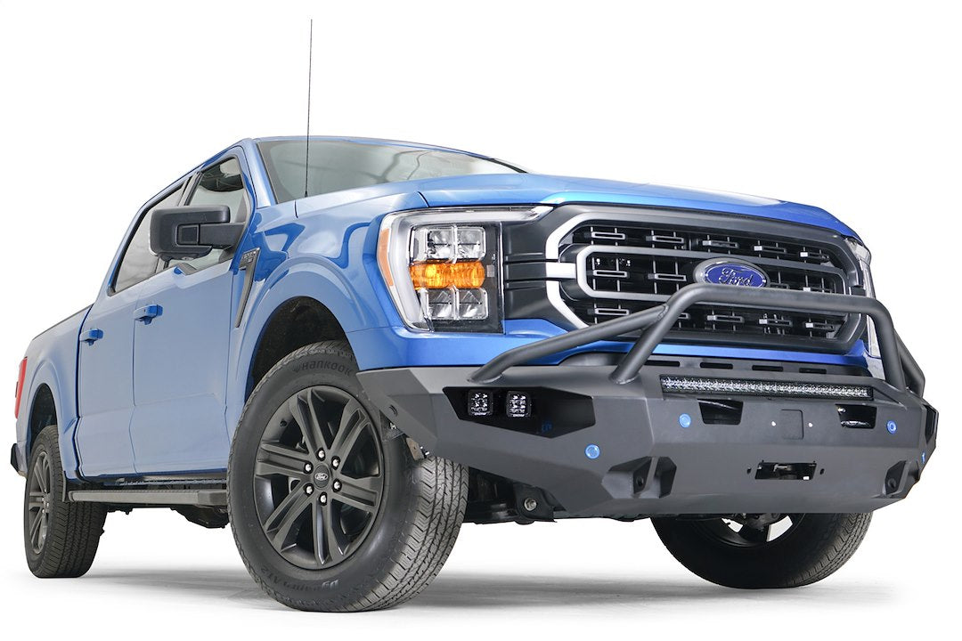 Product of Fab Fours FF21-X4752-1 Matrix Series Steel Powder Coated Bumper