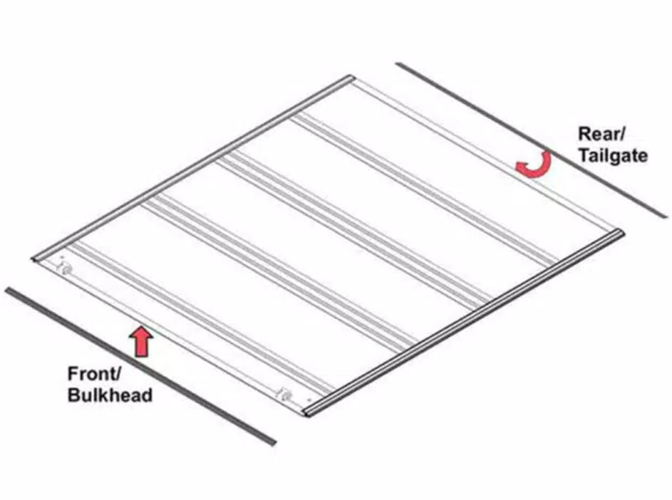 Product of Bak Industries Parts-326a0002 Tonneau Cover Rail Seal