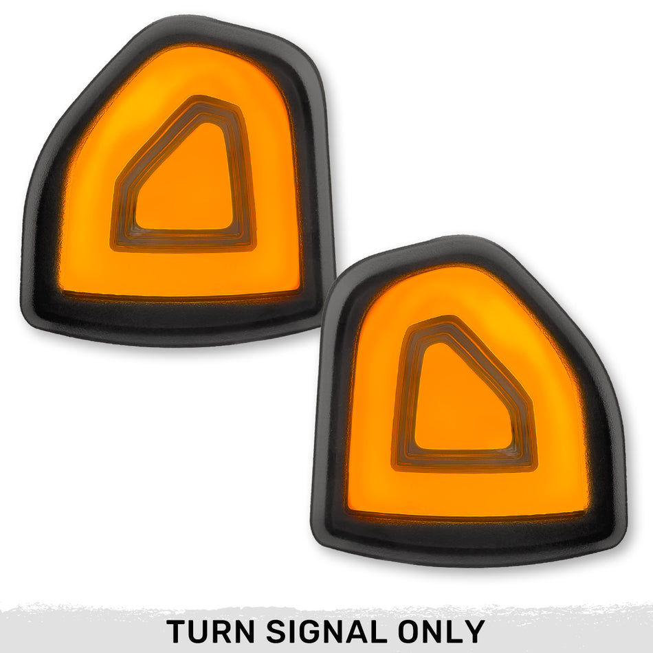 Recon Accessories 264247bk Exterior Mirror Turn Signal Light||||87||r89264247bk||1915464
