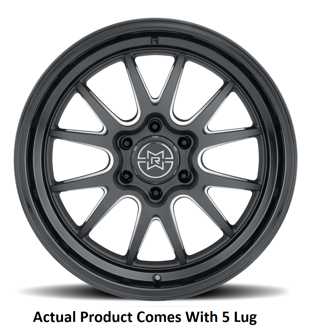 Product of Method Race Wheels 20x10 Double Black Natural Wheel - Not Applicable Bolt Pattern
