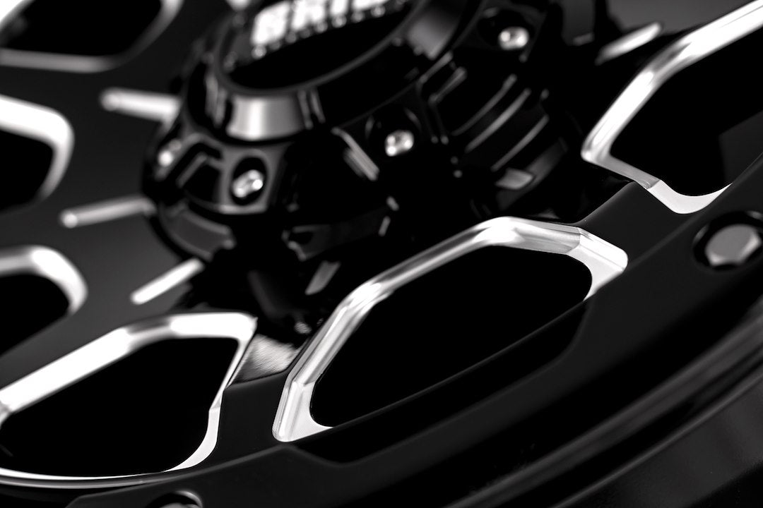 Product of Grid Wheels 17x9 Black With Natural Accents Wheel - Not Applicable Bolt Pattern