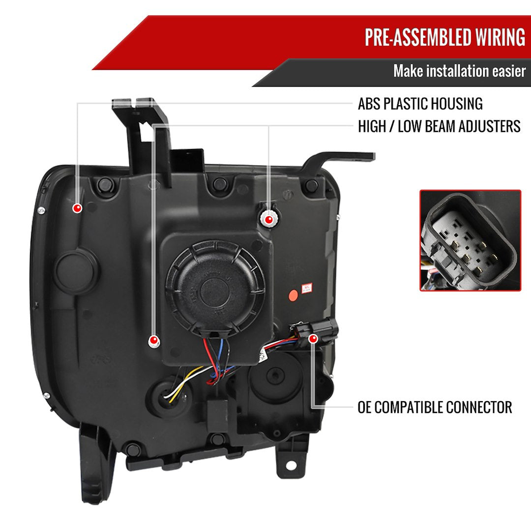 Spec-D Tuning 2lhp-Sie14-Tm Headlight Assembly||2lhp-Sie14-Tm_6.Jpg||91||sdtlhie14tm||1092176