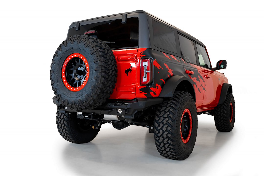 Product of Addictive Desert Designs R230081370103 Stealth Fighter Steel Powder Coated Bumper