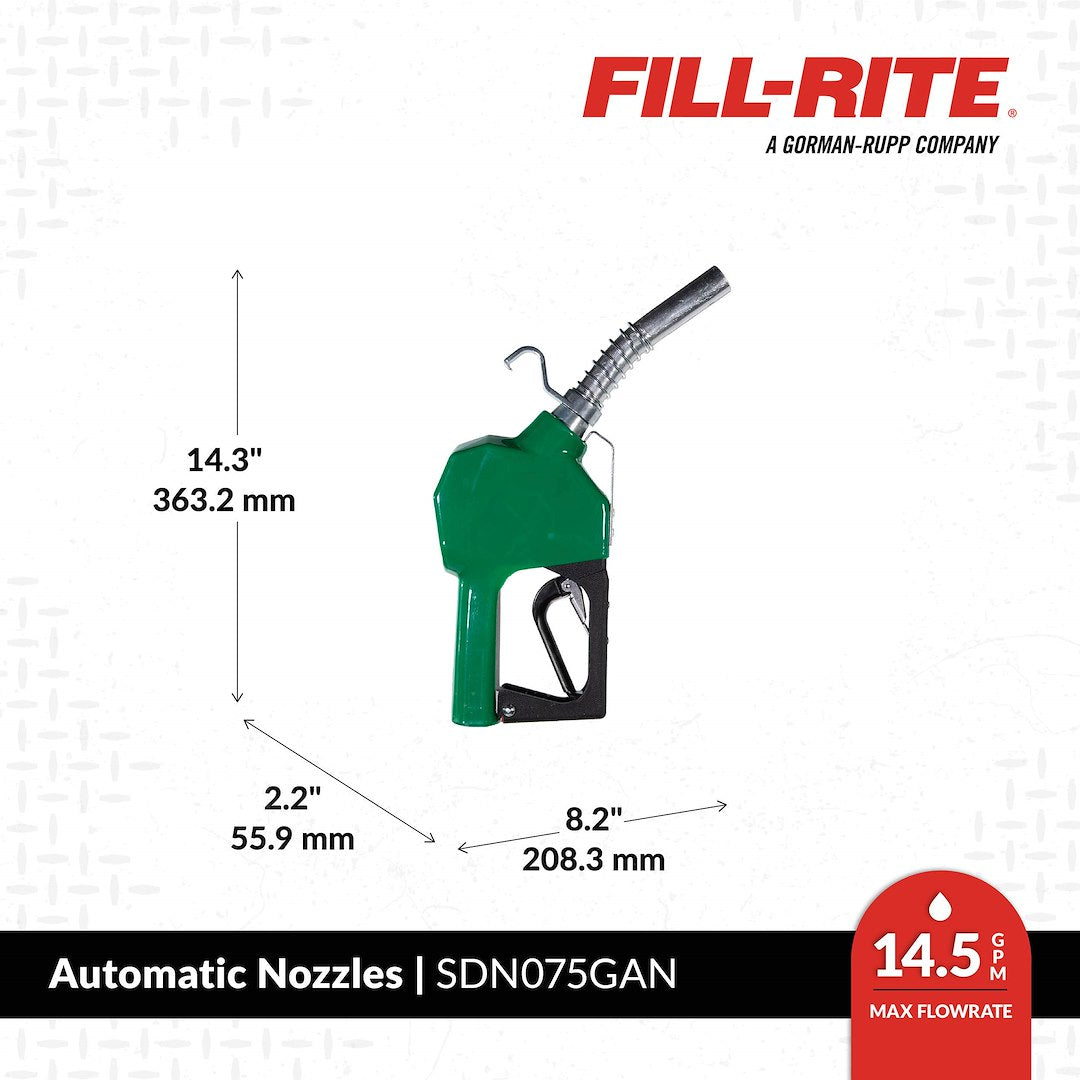 Product of Fill-Rite Sdn075gan Liquid Transfer Tank Pump Nozzle