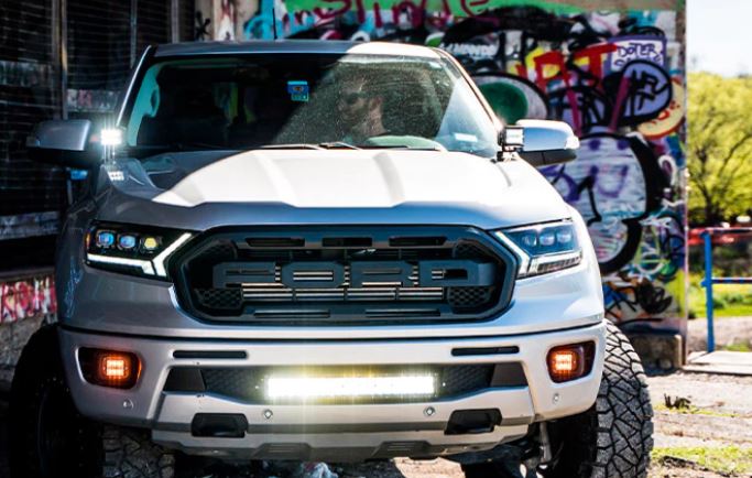 Product of Cali Raised Led Cr2926 Driving/ Fog Light Mounting Bracket