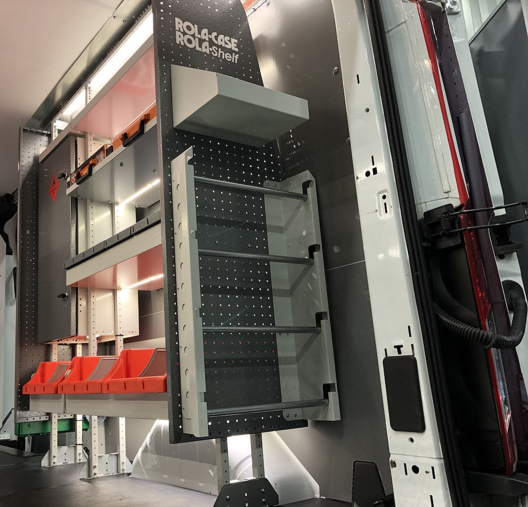 Product of Rolacase Rspep/Cdh/4 Van Storage System Wire Spool Rack