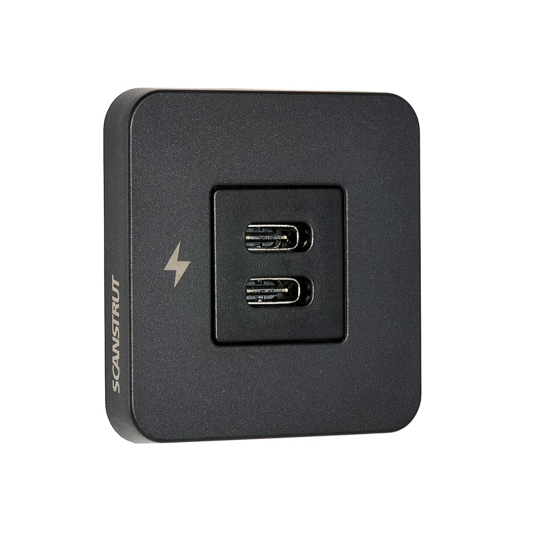 Scanstrut Sc-Tile-20 Usb Outlet||sc-Tile-20 Dual Usb-C Front 3.4.Jpg||85||scasctile20||1744844