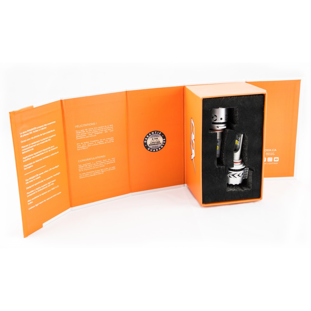 Odx Lighting Ledproevo-9012 Headlight Bulb||||88||odxproevo901||1911116