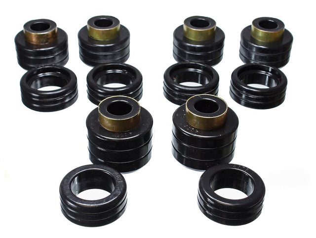 Product of Energy Suspension 3.4123G Black Polyurethane Body Mount Bushings