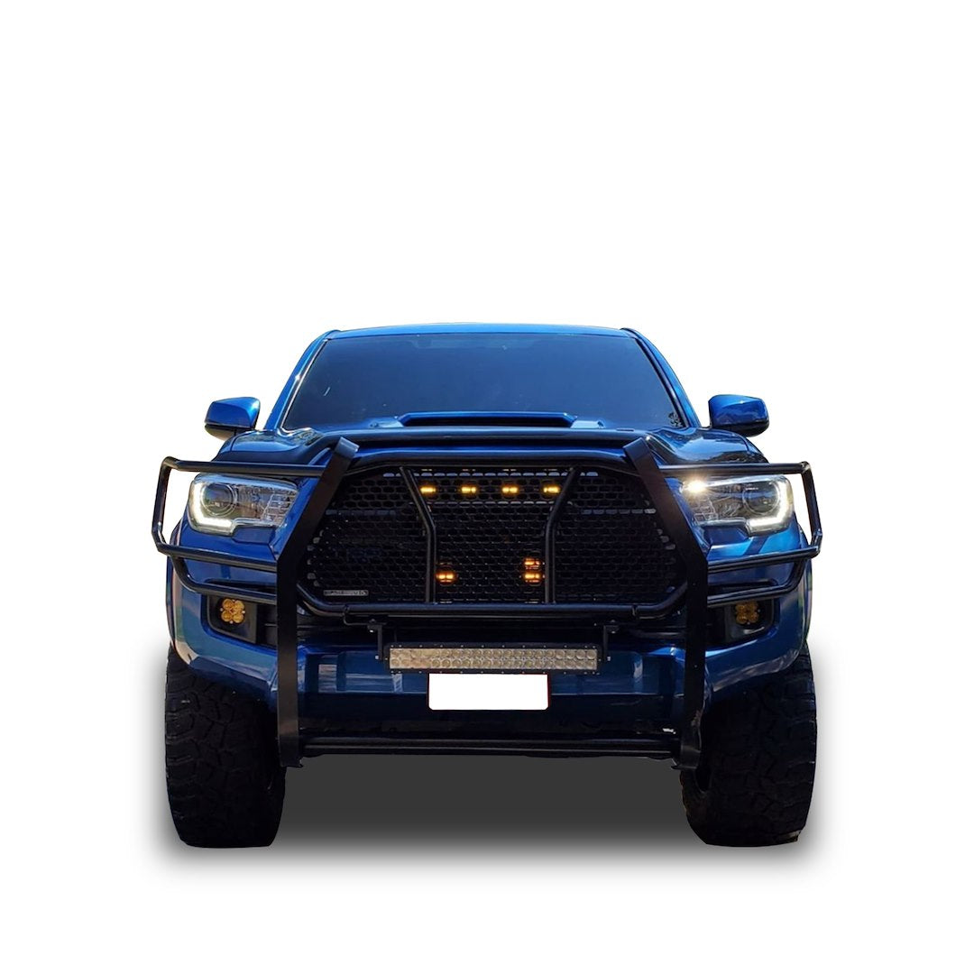 Product of Black Horse Offroad RU-TOTA16-B-KIT Grille Guard Modular Black Powder Coated