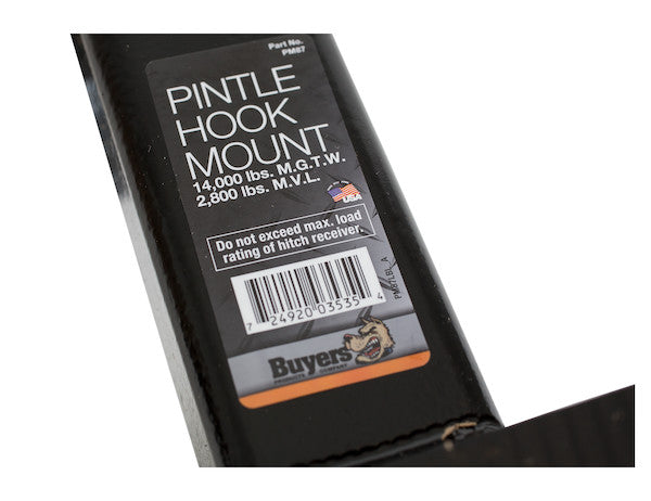 Buyers Products Pm87 Pintle Hook Mounting Plate||pm87_6.Jpg||91||b83pm87||1176124