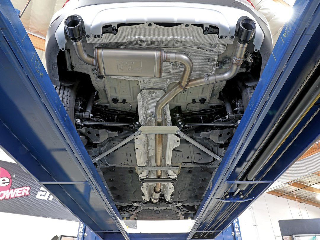Product of Advanced FLOW Engineering 49-36349-P Mach Force XP Cat Back System Dual Exhaust System Kit