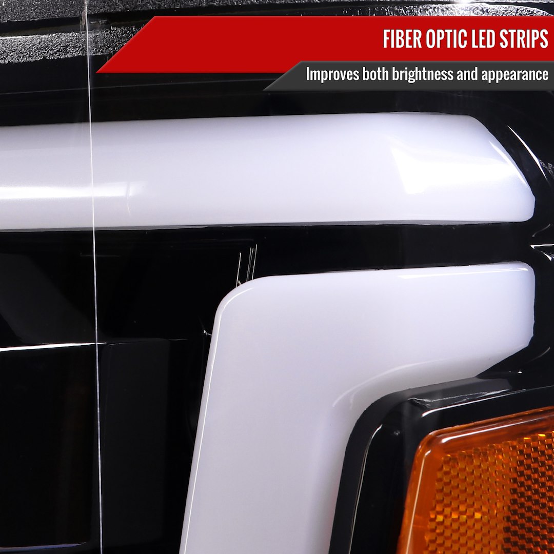 Spec-D Tuning 2lhp-Siv1525bk-Sq-Tm Headlight Assembly||||89||sdt1525bksqtm||1918765