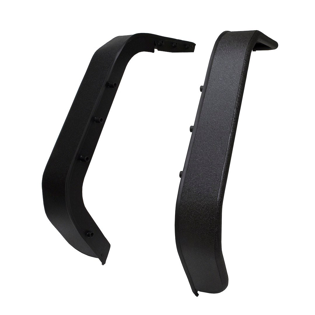 Product of TrailFX J052RF Non-Exposed Fasteners Black Fender Flare - Set Of 2