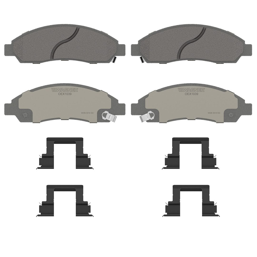 Wagner Brakes Oex1039 Brake Pad||oex1039.Jpg||85||w66oex1039||2220880