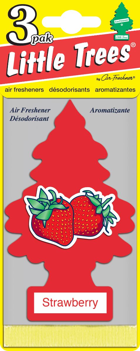Car Freshner U3s-32012 Air Freshener||strawberry-3-Pak.Jpg||85||c15u3s32012||1510743