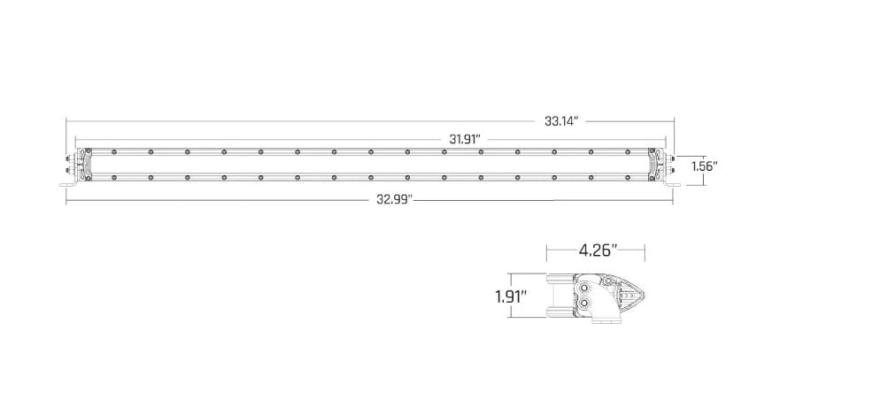 Product of Rigid Lighting 930414 Light Bar