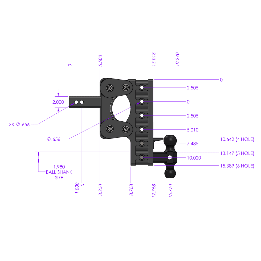 Gen-Y Hitch Gh-2325 Trailer Hitch Ball Mount||gh-2325_4.Png||89||gyhgh2325||1737454
