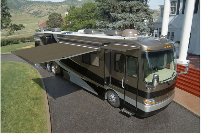 Product of Carefree RV VN142EA31 White/ Off-White RV Slide-Out Acrylic Awning Fabric