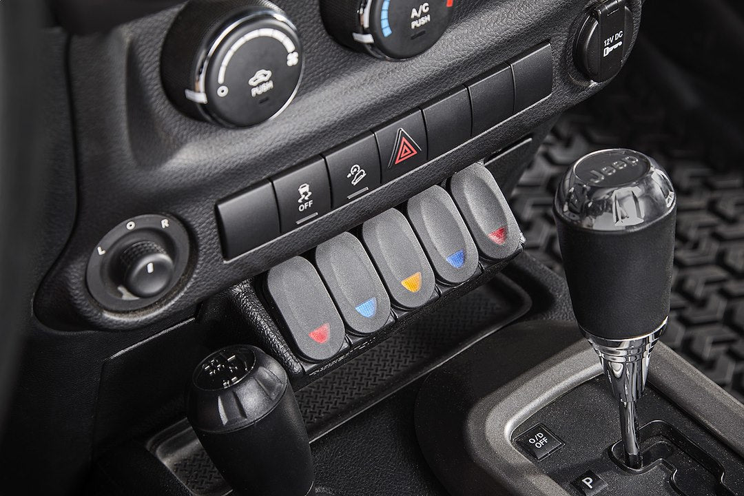 Rugged Ridge 17235.54 Switch Panel||17235_54_Installed3.Jpg||91||o311723554||1569887