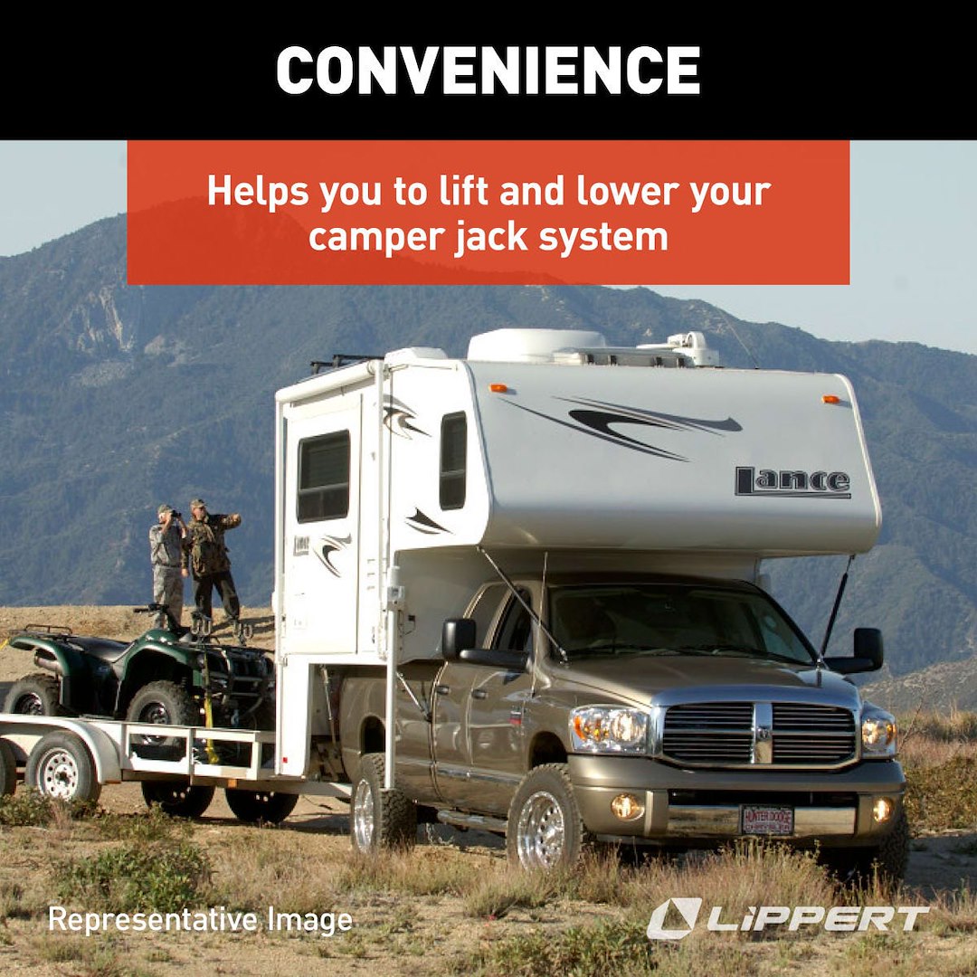 Product of Lippert Components 182912 Camper Jack Crank Drill Bit Adapter