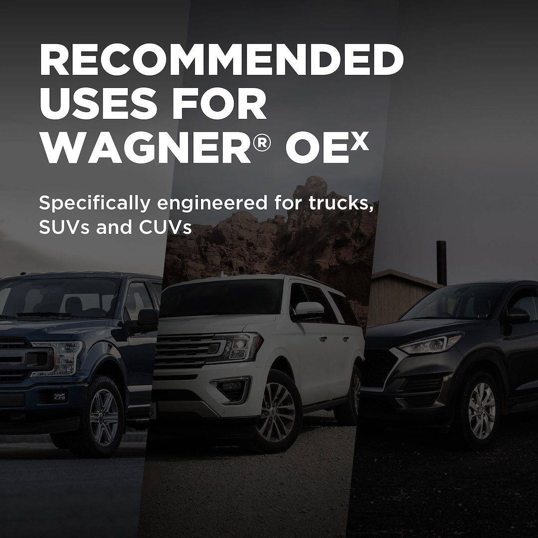 Wagner Brakes Oex770 Brake Pad||recomended Uses For Wagner Oex Suv.Jpg||86||w66oex770||2222287