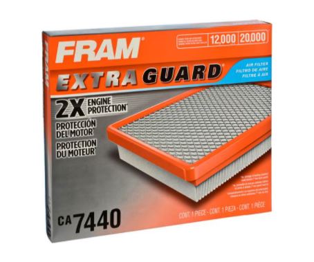 Product of Fram Filter CA7440 Extra Guard® OEM Disposable Air Filter