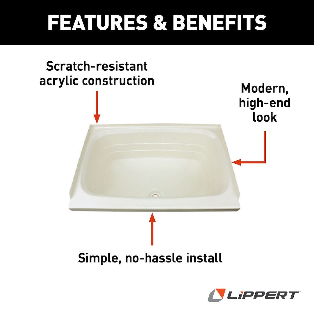 Lippert Components 209661 Bathtub||209661_2.Jpg||87||m6v209661||1457436