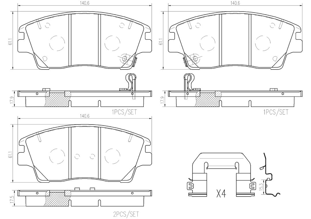 Brembo P30096n Brake Pad||p30096n.Png||85||brmp30096n||2104592