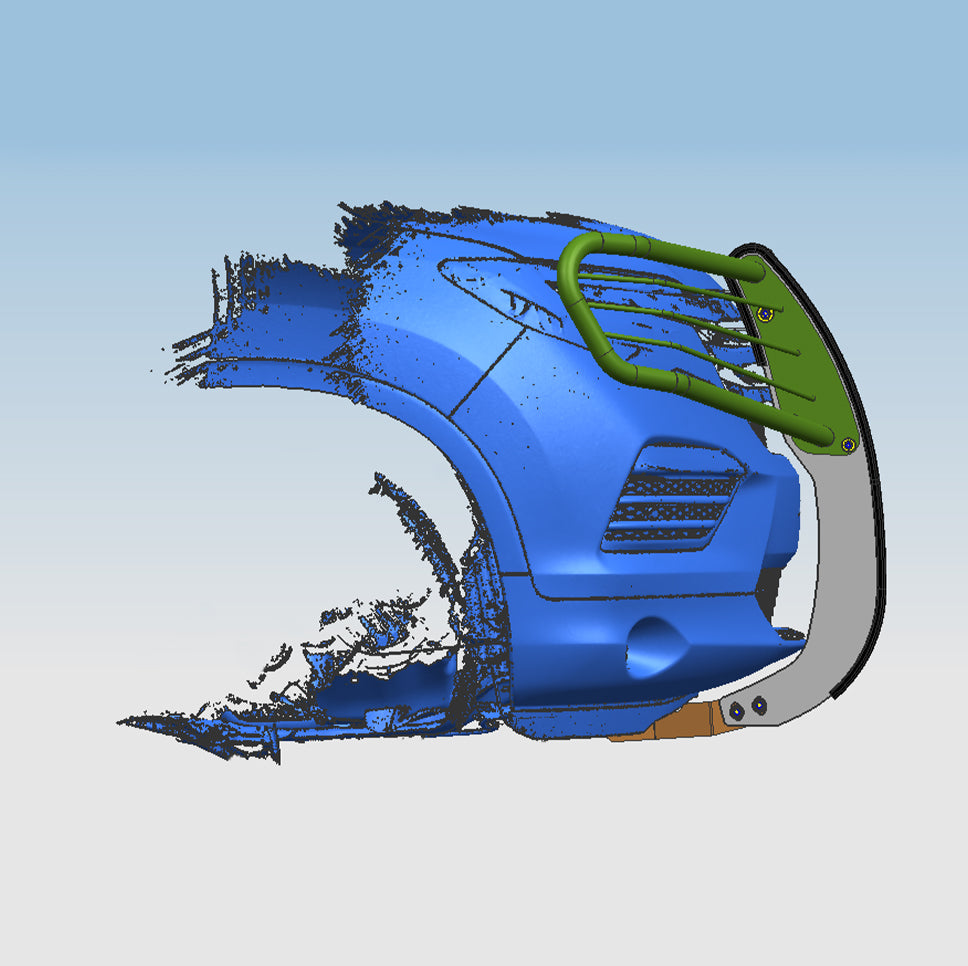 Product of Black Horse Offroad 17H151402MA Grille Guard Modular Black Semi-Gloss Powder Coated