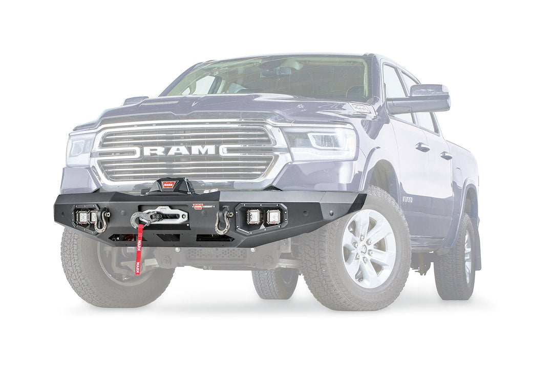 Product of Warn 103638 Ascent Steel Textured Bumper