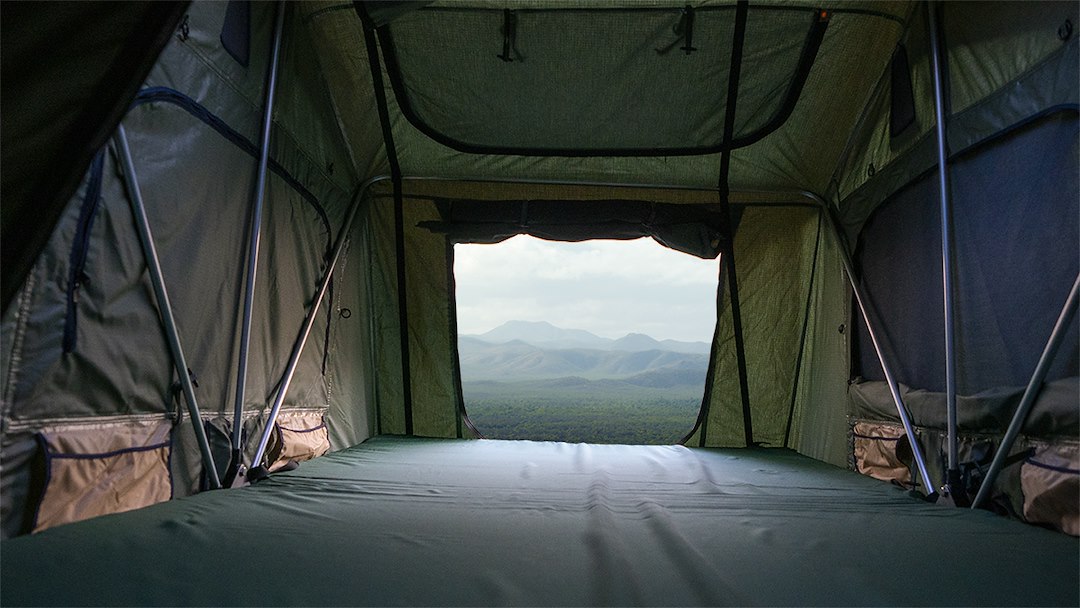 Product of WILCO Off-Road ADVXP3-G Vehicle Rooftop Fabric Tent Sleeps 3 Adults