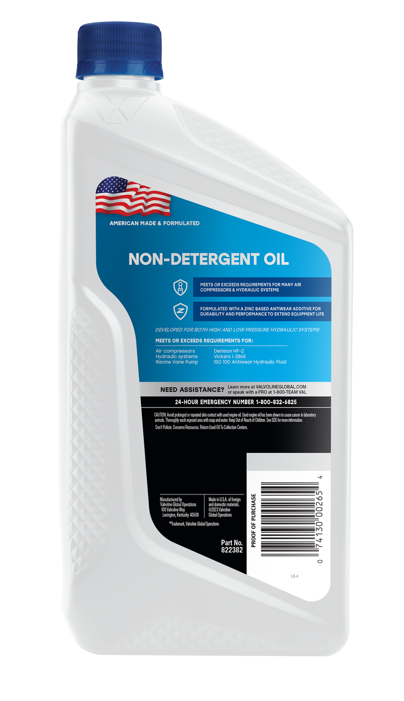 Product of Valvoline 822382 Oil