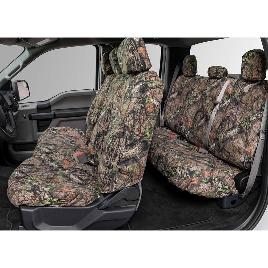 Product of Covercraft SSC2588CAMB Carhartt® SeatSaver® Carhartt Mossy Oak Break-Up Country Duck Weave Fabric Seat Cover