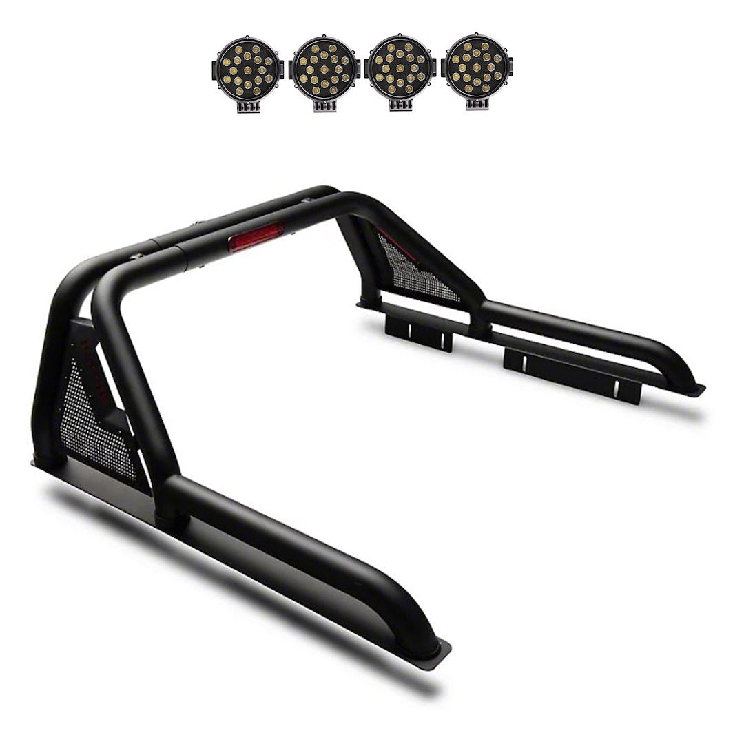 Product of Black Horse Offroad GLRB-03B-PLB  Truck Bed Bar
