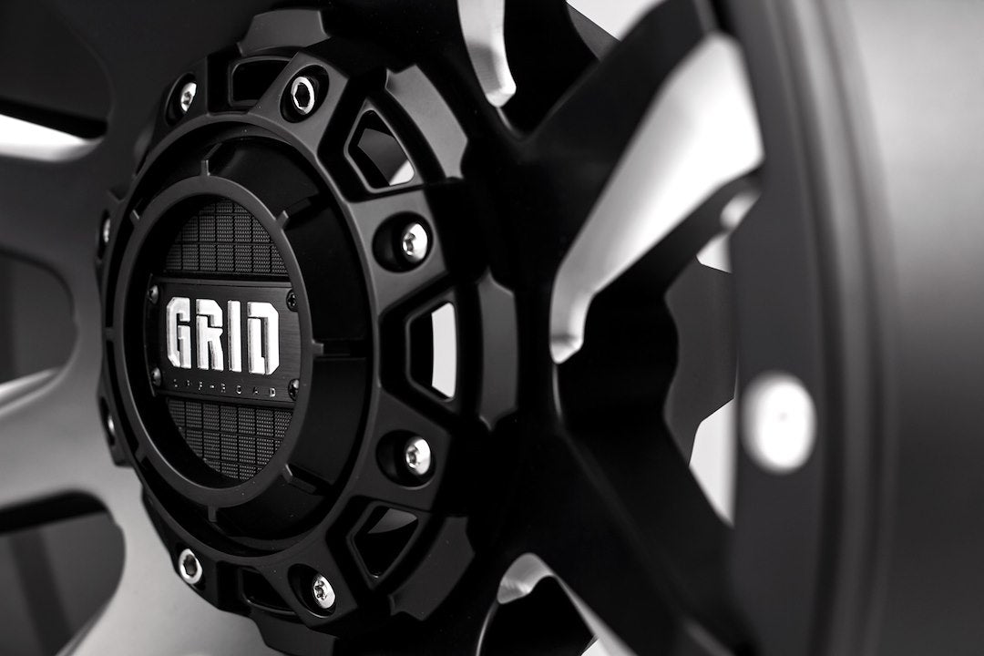 Product of Grid Wheels 20x10 Black With Natural Accents Wheel - Not Applicable Bolt Pattern
