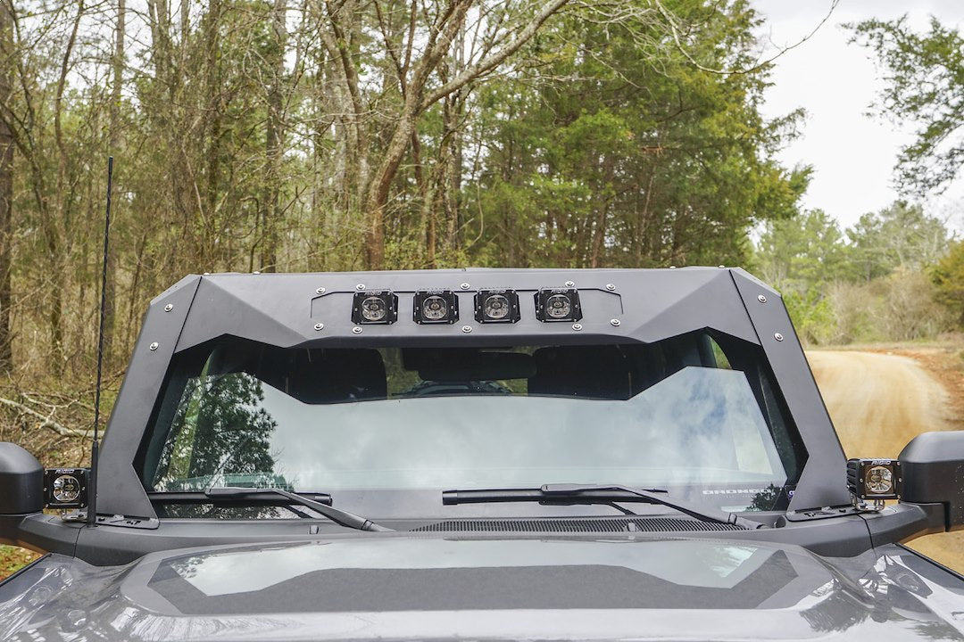 Product of Fab Fours VC5200-1 Steel Yes Windshield Frame Cover