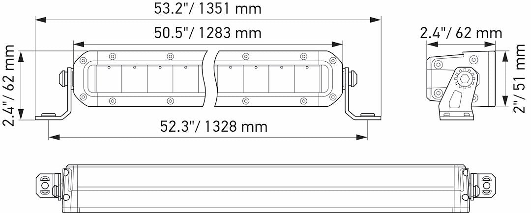 Product of Hella 358197331 Light Bar