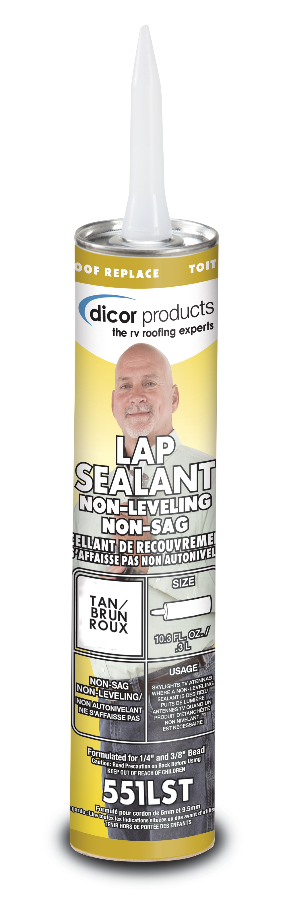 Product of Dicor Corp. 551lst-1 Roof Sealant