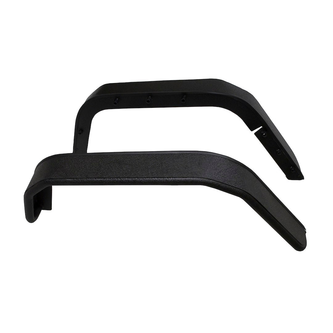 Product of TrailFX J052RF Non-Exposed Fasteners Black Fender Flare - Set Of 2