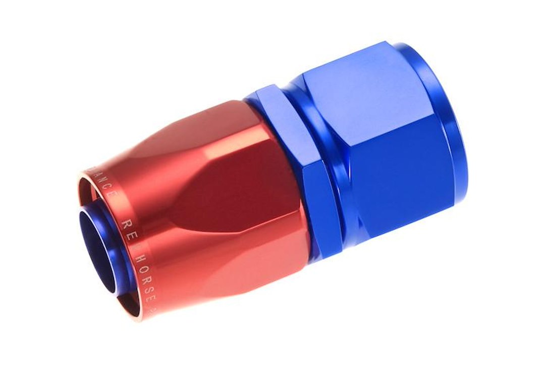 Product of Redhorse Performance 1000 Series 1000-06-1 Female Swivel 3/8 Inch (-6 AN) Blue/ Red