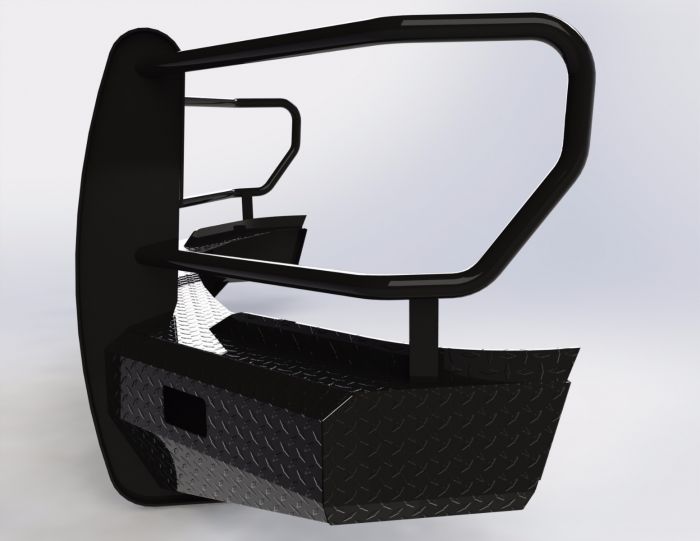 Product of Ranch Hand FSF18HBL1 SUMMIT Steel Matte Bumper