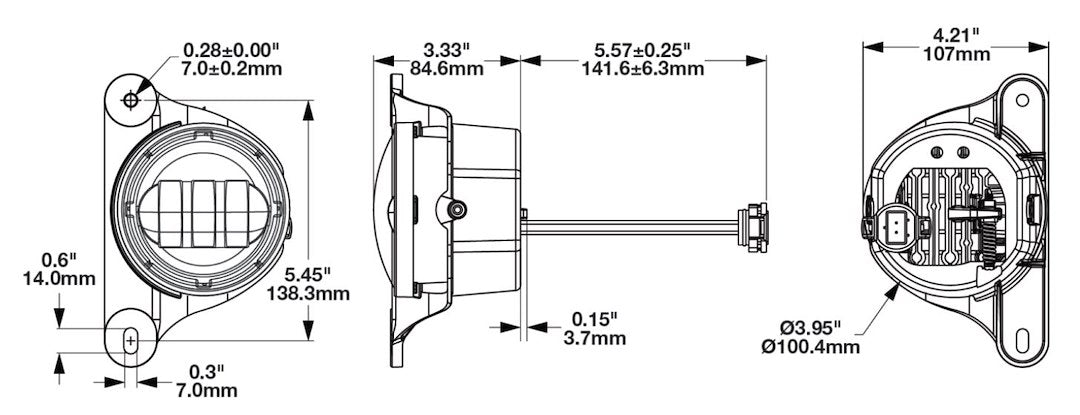 Product of J.W. Speaker 0558051 Driving/ Fog Light