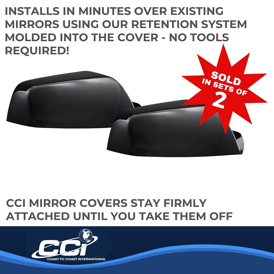 Product of Coast To Coast Ccimc67467rbk Exterior Mirror Cover