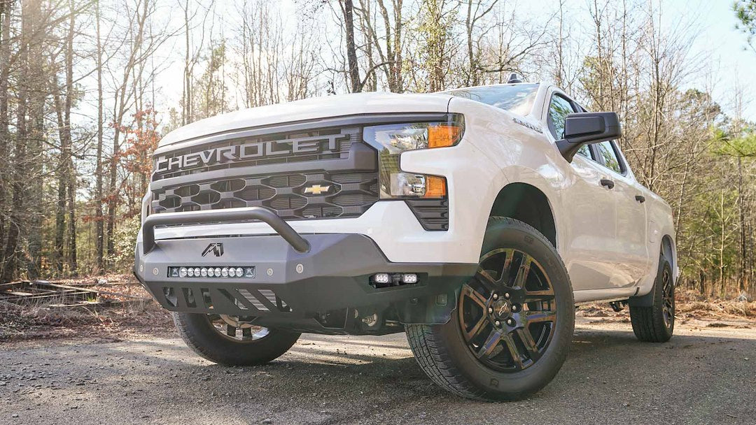 Product of Fab Fours CS22-D5662-1 Vengeance Steel Powder Coated Bumper