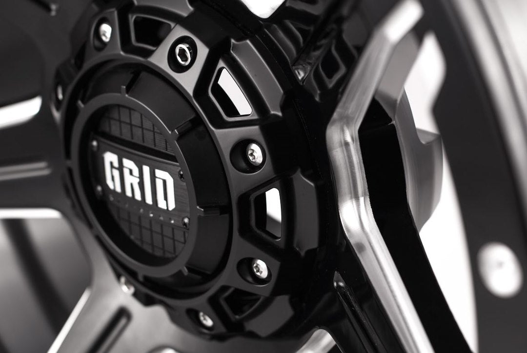 Product of Grid Wheels 20x10 Black With Natural Accents Wheel - Not Applicable Bolt Pattern